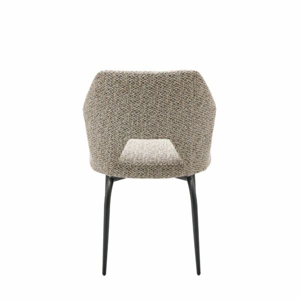 كرسي طاولة طعام روير - رمادي