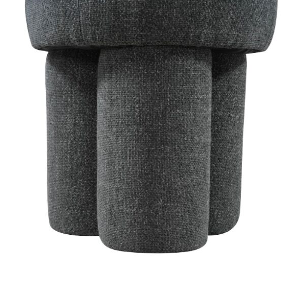 مقعد ومسند قدم أورلا - رمادي غامق