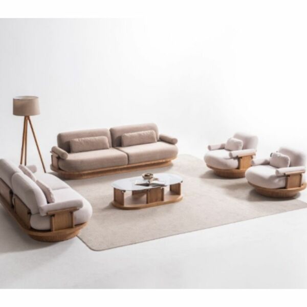 كنبة مفردة آنجل - بيج