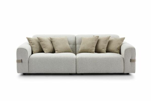 كنبة ثلاثية جيفان - رمادي