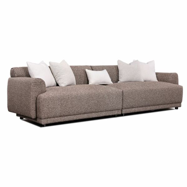 كنبة رباعية آريس - بني