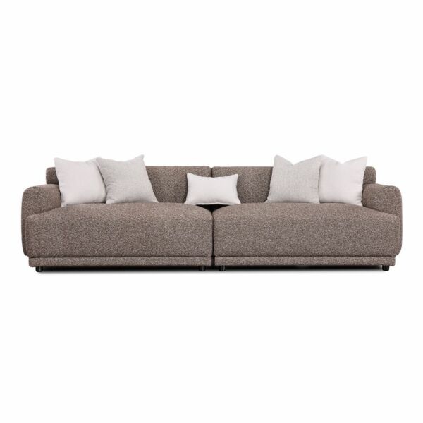 كنبة رباعية آريس - بني