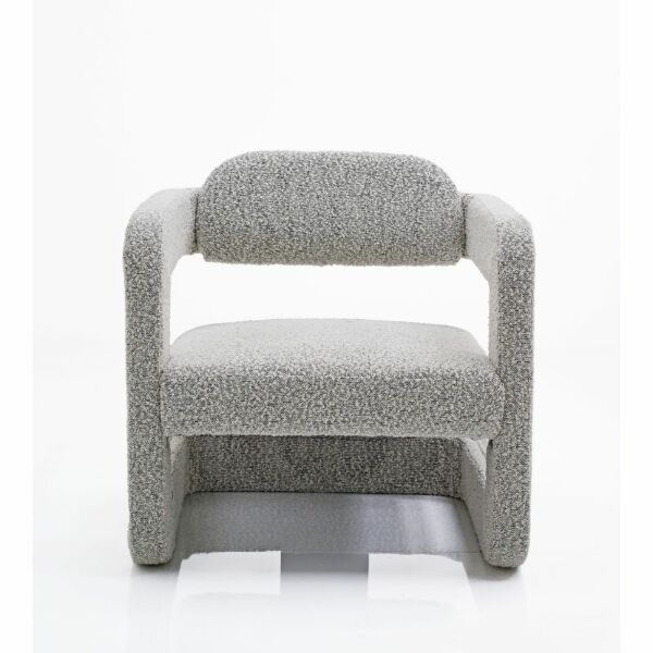 كرسي مفرد لوستر - رمادي