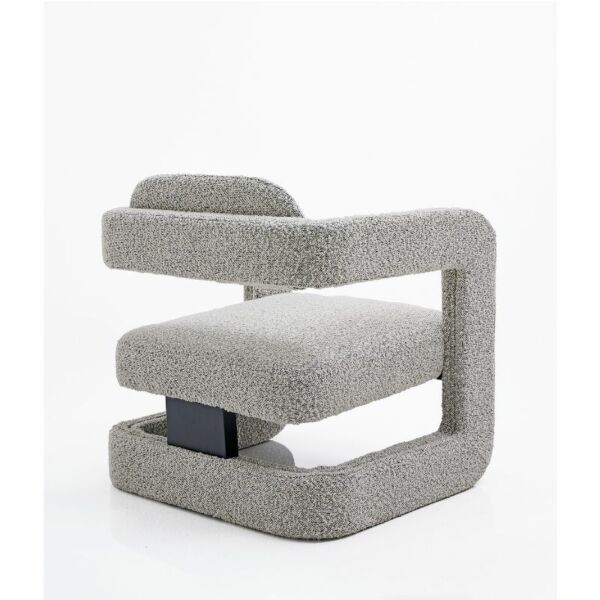 كرسي مفرد لوستر - رمادي