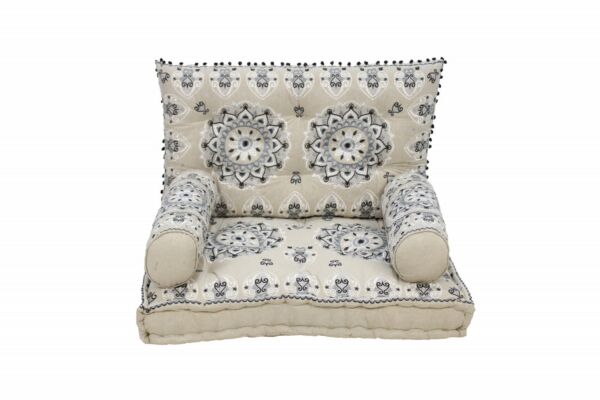 جلسة عربية لينتر بمقعد - بيج