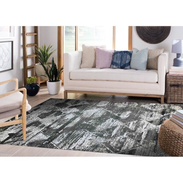 سجاد أركونيا - لون رمادي ورمادي غامق