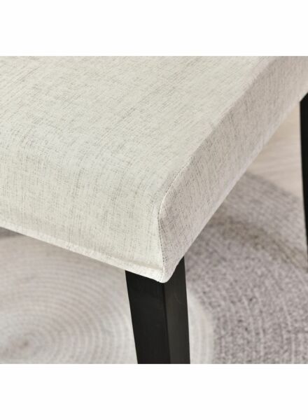 غطاء كرسي مطاطي من قطعة واحدة - بيج