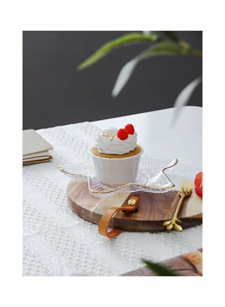 طبق تقديم ستار - شفاف