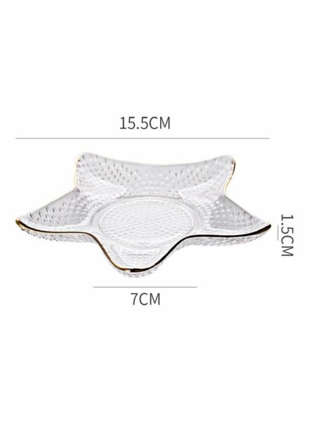 طبق تقديم ستار - شفاف