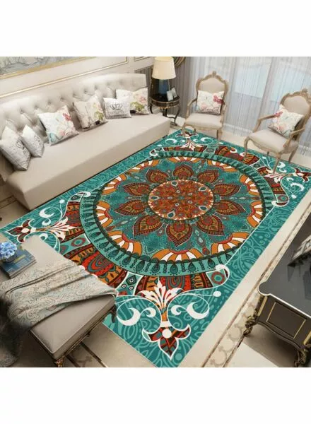 سجادة بوهيميان 200x140 سم - متعدد الألوان