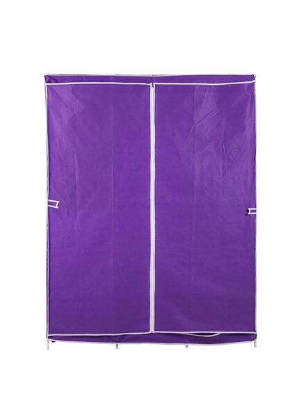 دولاب ملابس قماشي متعدد الطبقات - أرجواني