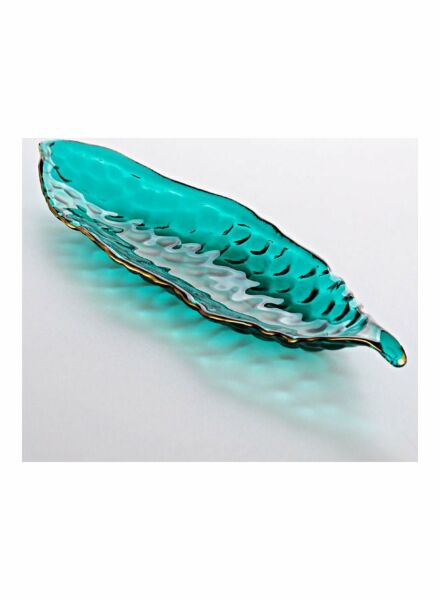 طبق تقديم على شكل بازلاء - أخضر