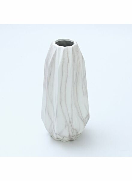 فازة ماربيلا سيراميك - أبيض