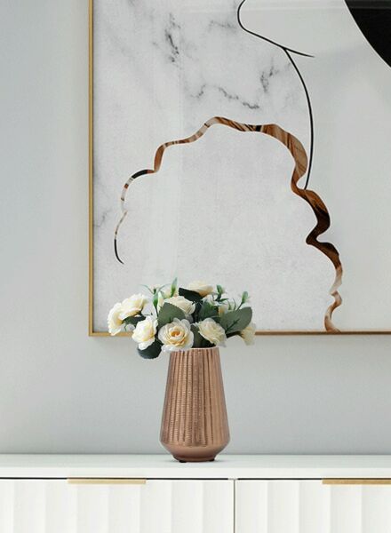 فازة زهور سيراميك إبداعية