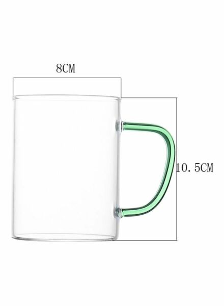 كوب مصمم بطبقة واحدة مع مقبض