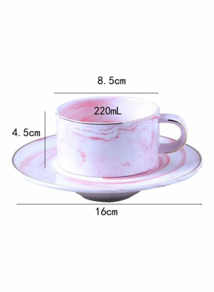 كوب وصحن للقهوة قونال