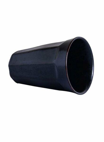 كوب مصقول بالسيراميك أسود