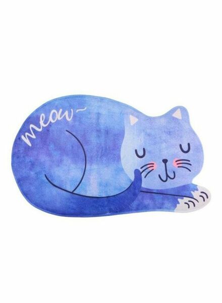 سجادة صغيرة شكل قطة - 40x60 سم