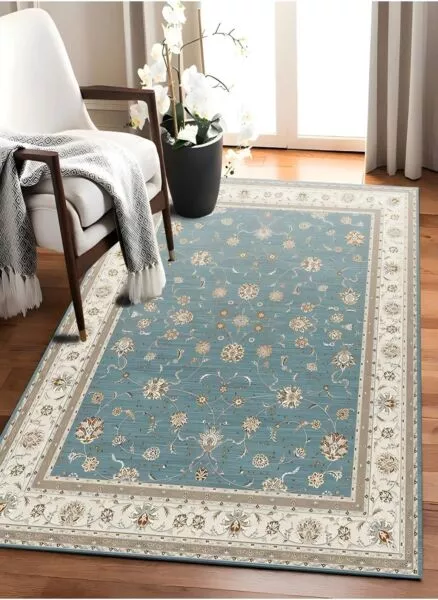 سجادة بوهيمي قابلة للغسل والطي ومضادة للانزلاق - 200x300 سم