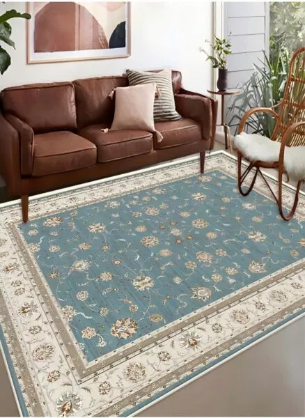 سجادة بوهيمي قابلة للغسل والطي ومضادة للانزلاق - 200x300 سم