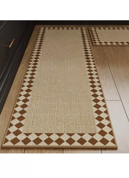 طقم سجاد للمطبخ غير قابل للانزلاق كايا