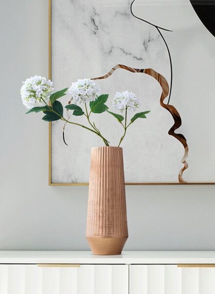 فازة سيراميك - بني