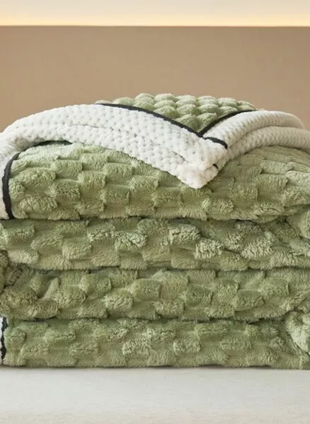 بطانية أريكة 200X230 سم بونا - اخضر