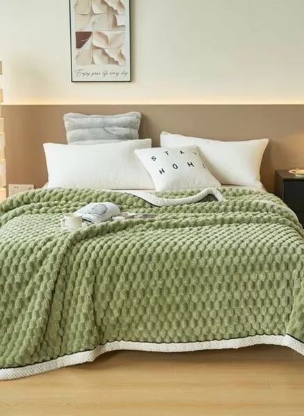 بطانية أريكة 200X230 سم بونا - اخضر