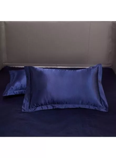 طقم لحاف 4 قطع بوليستر 220x240سم مافي - أزرق