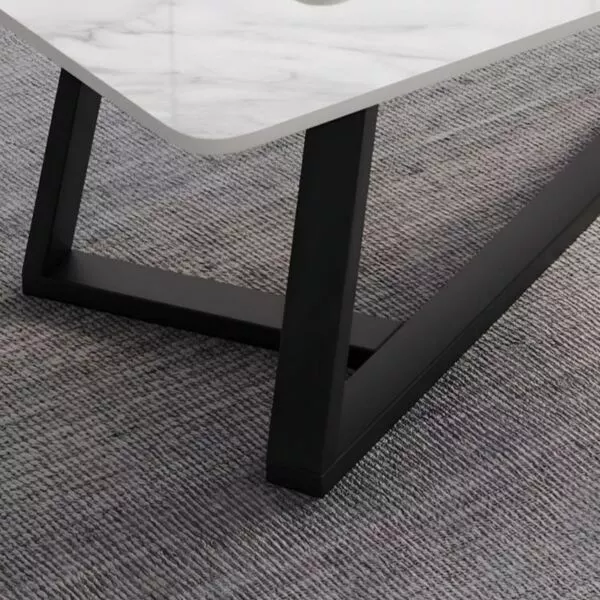 طاولة قهوة سيكرت - رخامي