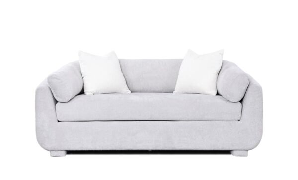 كنبة ثنائية سنا - رمادي فاتح