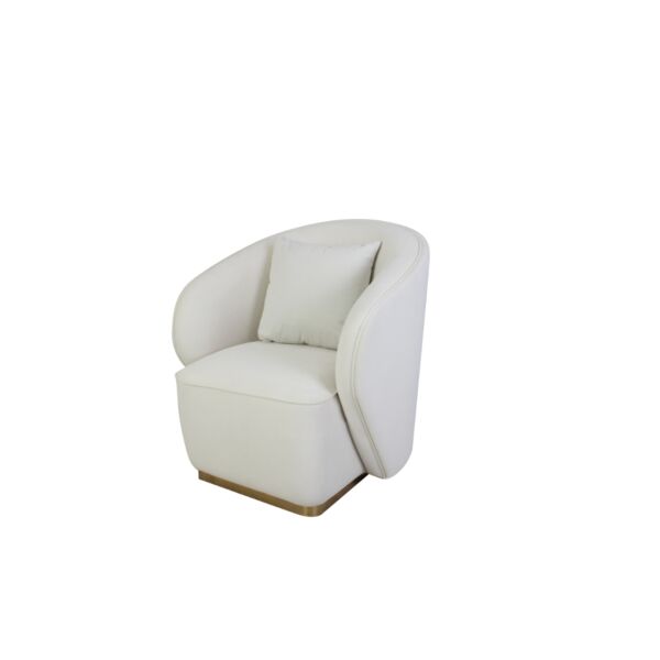 كرسي مفرد يالا - اوف وايت