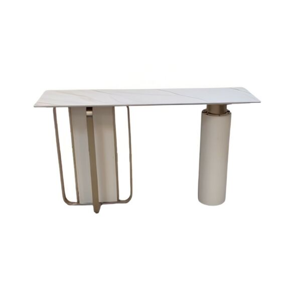 كونسول ليزا - ابيض وذهبي