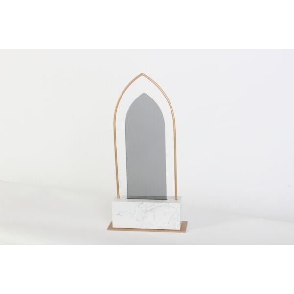 ديكور طاولة غلانس - اسود