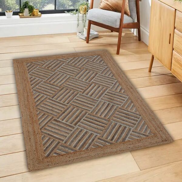 سجادة بروديكس حياكة يدوية 150x230 - بني ومتعدد الالوان