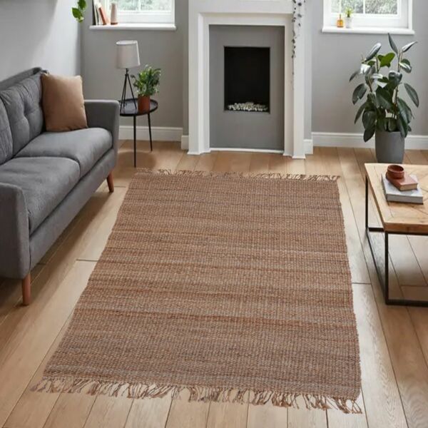 سجادة دبلن حياكة يدوية 200x300 - بني