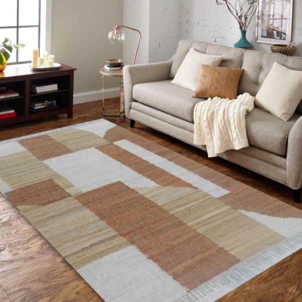 سجادة حياكة يدوية من أرتيسان 150x230 - متعدد الالوان