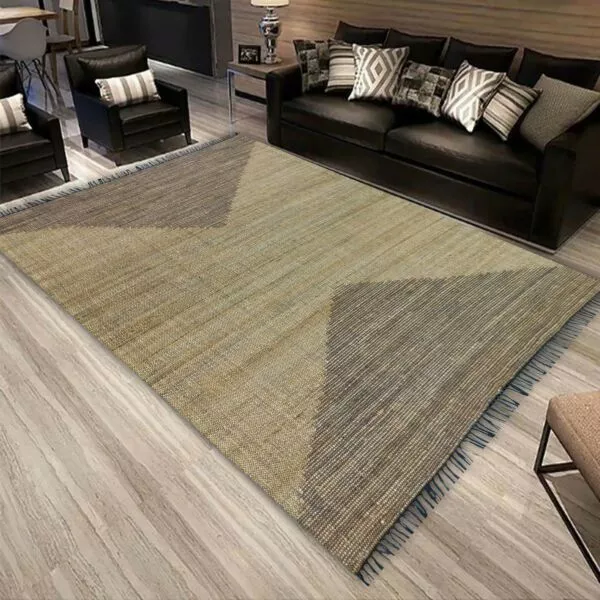 سجادة أرتيسان حياكة يدوية 150x230 - بيج وبني