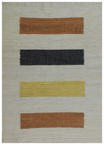 سجاد ارتسان 230X150 سم حياكة يدوية - بيج ومتعدد الالوان