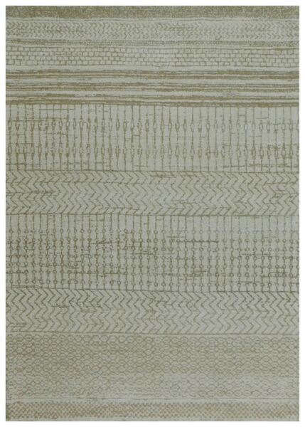 سجادة هوقا 150x230 سم حياكة يدوية - بيج فاتح