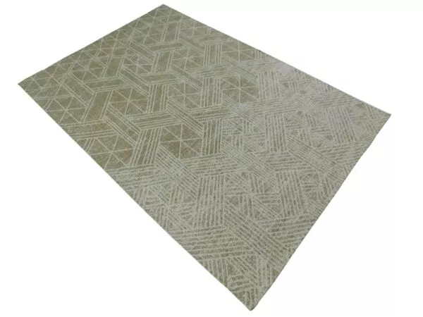 سجادة شينو 150x230 سم حياكة يدوية - بيج فاتح وكريمي
