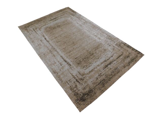 سجادة شينزو 150x230 سم حياكة يدوية - بيج ومتعدد الالوان