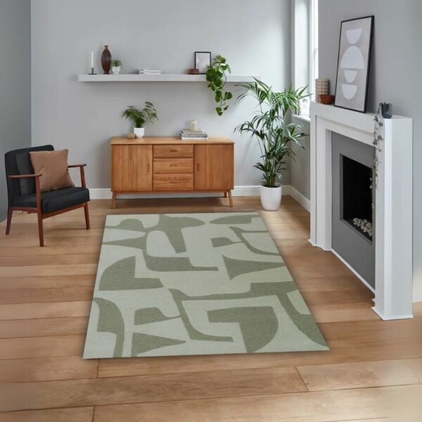 سجادة رايو فيستا 150x230 سم حياكة يدوية - بيج