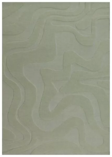 سجادة كايلي 150x230 سم حياكة يدوية - اخضر فاتح