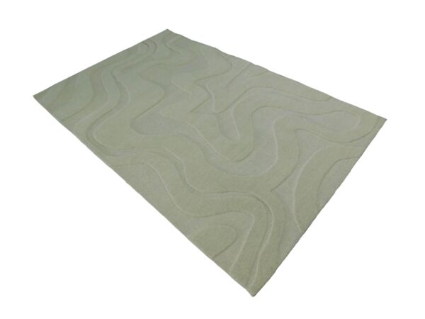 سجادة كايلي 150x230 سم حياكة يدوية - اخضر فاتح