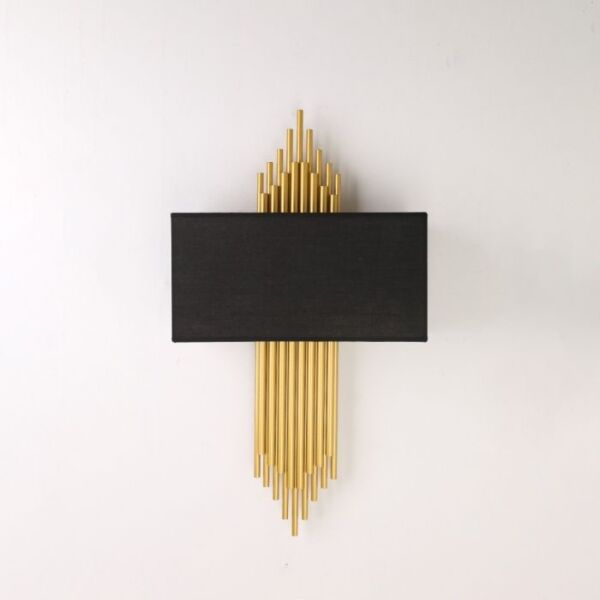 جداري نيوكلاسيك ذهبي واسود