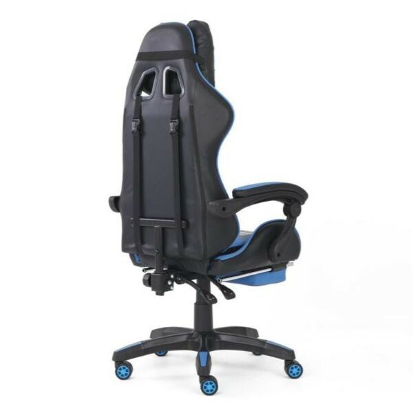 كرسي ألعاب جيمر بينار - اسود وازرق