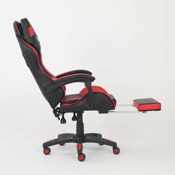 كرسي ألعاب جيمر بينار - اسود وأحمر