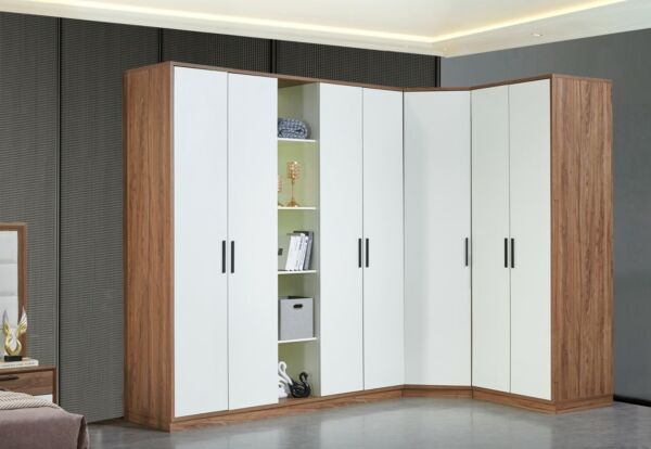 طقم غرفة نوم مزدوجة كاتيا - 8 قطع