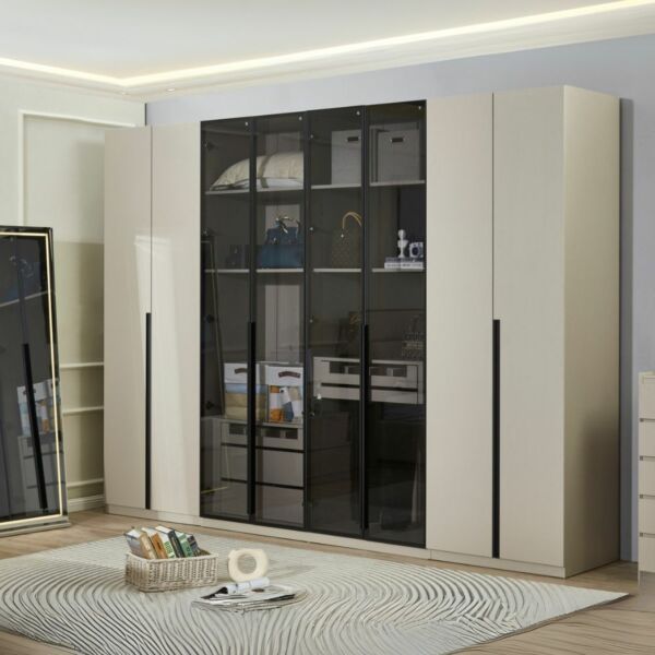 طقم غرفة نوم كينج 9 قطع مونتالا - 180×200 سم